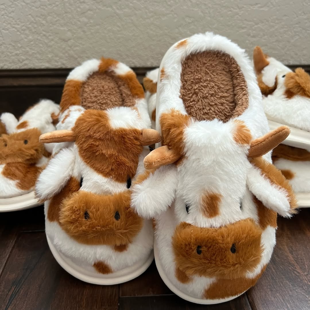 Nos pantoufles Cowzy